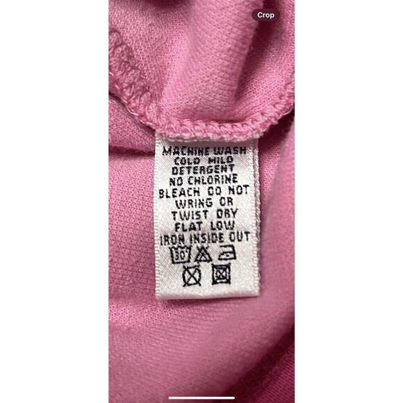 Lilly Pulitzer Pink Hoodie‎ Velour Hoodie Sweatshirt Full Zip Size Small EUC - Picture 9 of 9